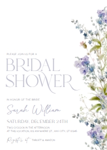 B010 Bridal Shower Invite: B010 Bridal Shower Bundle