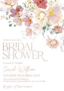 B005 Bridal Shower Invite: B005 Bridal Shower Invite