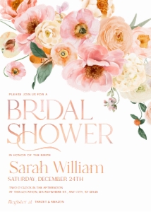 B007 Bridal Shower Invite: B007 Bridal shower Bundle