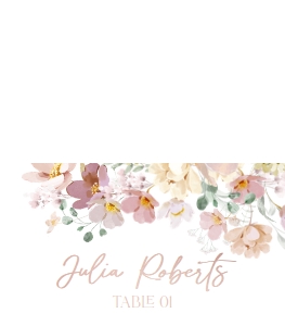 B005 Place Card Folded 3.5x2in: B005 Bridal Shower Bundle