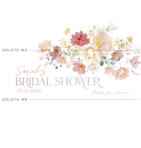 B005 Hershey Chocolate Wrapper 5.25x5.5in: B005 Bridal Shower Bundle