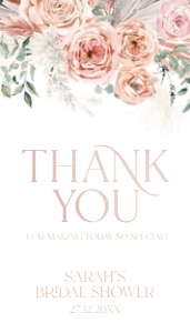 B008 Rectangle Favor Tag 2x3.5in: B008 Bridal Shower Bundle