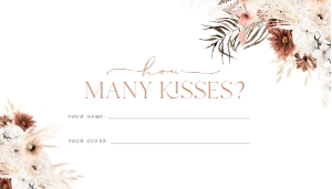 B006 Bridal Shower Games Ticket: Boho Bridal Shower Bundle, Fall Bridal Shower Invitation Template