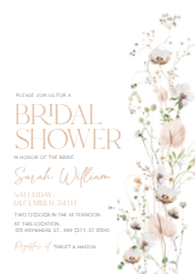B035 Bridal Shower Invite: B035 Bridal Shower Invite