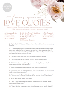 B009 Bridal Shower Games Answer Key: B009 Bridal Shower Bundle