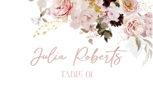 B009 Place Card Flat: B009 Bridal Shower Bundle
