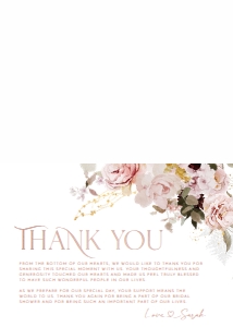 B009 Thank You Card Folded: B009 Thank You Card