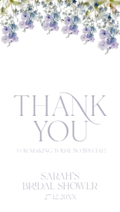 B010 Favor Tag Rectangle: B010 Bridal Shower Bundle