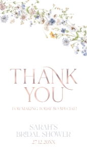 B016 Favor Tag Rectangle: B016 Bridal Shower Bundle