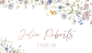 B016 Place Card Flat: B016 Bridal Shower Bundle