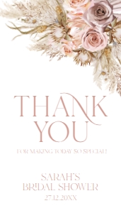 B028 Favor Tag Rectangle: B028 Bridal Shower Bundle