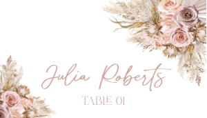 B028 Place Card Flat: B028 Bridal Shower Bundle
