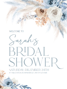 B029 Welcome Sign Vertical 18x24: B029 Bridal Shower Bundle