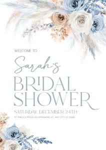 B029 Welcome Sign Vertical A2: B029 Bridal Shower Bundle