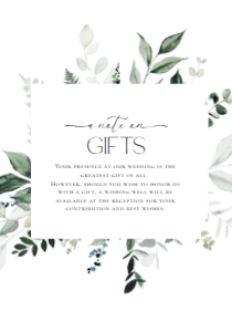 D001 Wishing Well Card 3.5x5: D001 Wedding Bundle