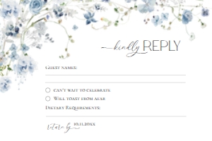 D005 RSVP 6x4: D005 Wedding Bundle