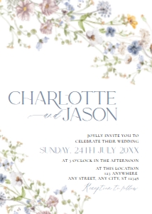 D006 Wedding Invite Front: D006 Wedding Bundle