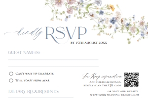 D006 RSVP 5x3.5: D006 Wedding Bundle