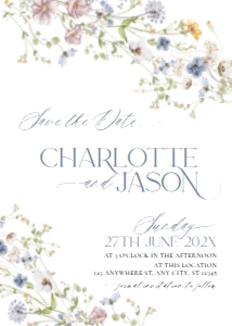 D006 Save the Date 5x7: D006 Wedding Bundle