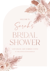 B015 Welcome Sign Vertical A1: B015 Bridal Shower Bundle