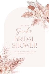 B015 Welcome Sign Vertical 24x36: B015 Bridal Shower Bundle