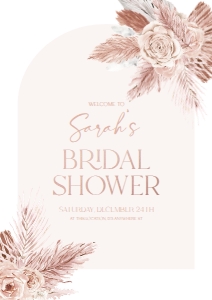 B015 Welcome Sign Vertical A2: B015 Bridal Shower Bundle