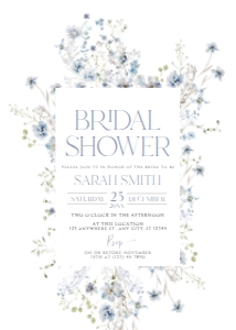 B036 Bridal Shower Invite: B036 Bridal Shower Bundle