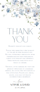 D005 Napkin Thank you Note: D005 Wedding Bundle