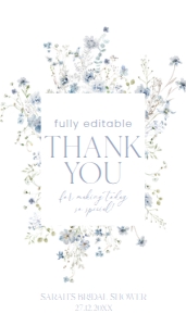 B036 Favor Tag Rectangle: B036 Bridal Shower Bundle