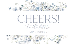 B036 Mini Champagne Label: B036 Bridal Shower Bundle
