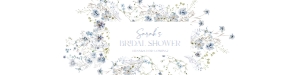 B036 Bottle Label 8x2: B036 Bridal Shower Bundle