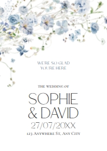D005 Welcome Sign Vertical A2: D005 Wedding Bundle
