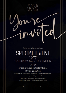 C023 Business Invite design preview