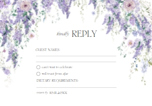 D014 RSVP 5x3.5: D014 Wedding Bundle