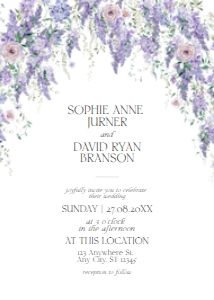 D014 Wedding Invite Front: D014 Wedding Bundle