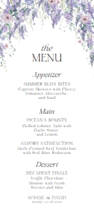 D014 Menu 4x9 A: D014 Menu