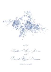D015 Wedding Invite Back: D015 Wedding Suite