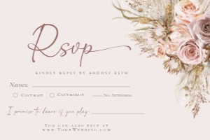 D012 RSVP 6x4: D012 Wedding Suite