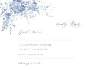 D015 RSVP 5.5x4.25: D015 Wedding Suite