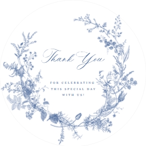 D015 Favor Tag Circle/Square: D015 Wedding Bundle