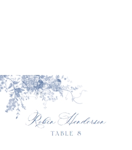 D015 Place Card Folded: D015 Napkin Thank you Note