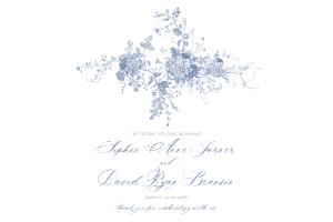 D015 Welcome Sign Horizontal 36x24: D015 Wedding Bundle