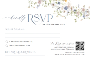 D006 RSVP 6x4: D006 Wedding Bundle