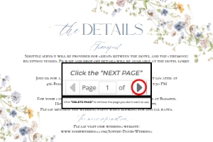 D006 Detail Card Horizontal 6x4: D006 Wedding Bundle