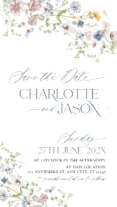 D006 Save The Date Digital: D006 Wedding Bundle