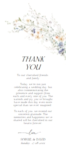 D007 Napkin Thank you Note: D007 Napkin Thank you Note