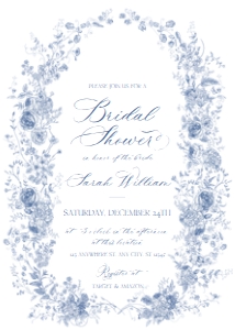 B037 Bridal Shower Invite: B037 Bridal Shower Bundle