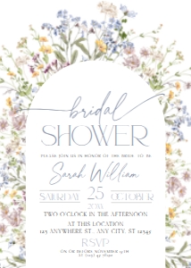 B039 Bridal Shower Invite: B039 Bridal Shower Invite