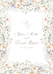 E021 Wedding Invite Back: E021 Wedding Suite