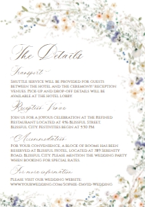 E021 Detail Card Vertical 3.5x5: E021 Wedding Suite